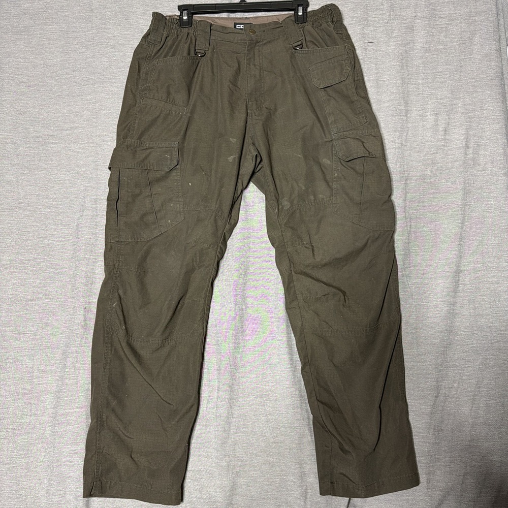 CQR Men's Kaki Tactical Pants 38x32